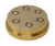 Omcan USA 20209 #109 Brass Maccheroni Rigati Pasta