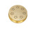 Omcan USA 13419 #57 Brass Bucatini Pasta Die