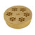 Omcan USA 19436 #51 Brass Reginette Pasta Die
