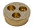 Omcan USA 22054 #131 Brass Fusilli 2 Wings