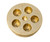 Omcan USA 13381 #47 Brass Reginette Pasta Die
