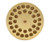 Omcan USA 13297 4.5mm Brass #25 Tagliatelle Pasta Die