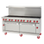 American Range AR-12-CC 72" W Stainless Steel Natural Gas Restaurant Range - 444,000 BTU