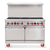American Range AR-12G-6B-126L-SBR-LP 48" W 6 Open Burners Liquid Propane Restaurant Range - 247,000 BTU