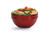 Vollrath 4659215 220.8 Oz. Metallic Dazzle Red Round Stainless Steel Double Wall Insulated Serving Bowl