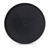 Vollrath 1489-0606 14" Plastic Black Round Traex Talker Serving Tray