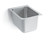 Vollrath 10102-1 14" W x 10" D x 10" Deep 3 1/2" Drain 1" Flange Square Corners Heavy Weight 20 Gauge Stainless Steel Weld-In / Undermount Sink