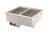 Vollrath 3647210HD 28.25" W x 26" D x 15" H Stainless Steel Drop-In Electric Thermostatic Control Hot Food Well Unit
