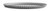Vollrath PC18FPHC 18" Diameter x 3/4" Deep Hard Coat Anodized Finish Press Cut Pizza Pan
