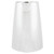 Vollrath 46206 2.3 Qt. (2L) 7 1/8" H Mirror-Finish 18/8 Stainless Steel Triangular Body Design Triennium Water Pitcher with Ice Guard