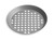 Vollrath PC11XPHC 11" Diameter x 3/4" Deep Hard Coat Anodized Finish Press Cut Pizza Pan