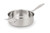 Vollrath 47746 6 Qt. Satin and Mirror Intrigue stainless Steel Saute Pan