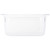 Vollrath 8026410 6" Deep Low-Temp Polycarbonate Clear Plastic Super Pan 1/2 GN Food Pan
