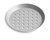 Vollrath PC11PCC 11" Diameter x 3/4" Deep Clear Coat Anodized Finish Press Cut Pizza Pan