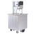 Vollrath SS-2-2802SK 28" W x 58" H x 28" D 10 Gal. Fresh and 13 Gal. Waste Water Tank Capacity Stainless Steel Open Storage Double Sided Hand Washing Station