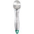 Vollrath 47276 2.5 Oz. Green Aluminum Scoop & Ergonomic Textured Handle Ice Cream Scoop