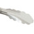 Vollrath 4781680 16" Purple Stainless Steel One-Piece Scalloped Teeth Utility Tongs