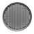 Vollrath PC12XPHC 12" Diameter x 3/4" Deep 14 Gauge 1 1/2 mm 3000 Series Hard Coat Anodized Finish Press Cut Pizza Pan