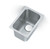 Vollrath 12102-1 14" W x 12" D x 9 3/4" H Two Compartment 20 Gauge Stainless Steel Weld-In / Undermount Sink