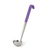 Vollrath 4980280 2 Oz. Stainless Steel Grooved Hook Purple Handle with Satin Finish Heavy Duty One-Piece Ladle