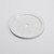 American Metalcraft MDT9W 9.38" Dia. White Plastic Drip Tray