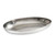 American Metalcraft DWHVSEA18 18" L Oval Stainless Steel Double Wall Seafood Tray