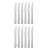 Mikasa Hospitality 5275876 9.8" Stainless Steel City Limit Steak Knife