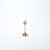 American Metalcraft HPG6 6" H Gold Metal Number Stand