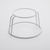 American Metalcraft RSRW8 8.75" Dia. White Round Rubberized Stand