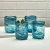 Mikasa Hospitality 5308418 15 Oz. Blue 3.3" Breeze Double Old Fashion Glass