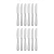 Mikasa Hospitality 5275877 7.4" L Stainless Steel City Limit Butter Knife