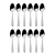 Mikasa Hospitality 5268324 7.7" Stainless Steel City Limit Satin Dessert Spoon
