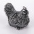 American Metalcraft CHPH 1.5" W Resin Hen Card Holder