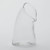American Metalcraft GC4 4 Oz. Clear Glass Swan Collection Creamer