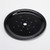 American Metalcraft MDT12B 12.38" Dia. Black Plastic Drip Tray
