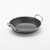 American Metalcraft BSPP8 9.5" Dia. Black Steel Round Paella Pan