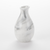 American Metalcraft BVJM8 2.2" W White Marble Ceramic Jug Bud Vase
