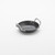 American Metalcraft BSPP4 6" Dia. Black Steel Round Paella Pan