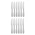 Mikasa Hospitality 5275882 9.8" Stainless Steel City Limit Satin Steak Knife