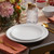 American Metalcraft MRP9CL 8.75" Dia. White Round Melamine Plate
