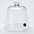 American Metalcraft SLFTD8 8.25" Dia. Clear Plastic Round Smoking Dome Cover