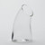 American Metalcraft GS4 4 Oz. Clear Glass Sugar Holder