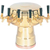 Micro Matic MTB-6BRKR Brass 1 Column 6 Taps Mushroom Draft Beer Tower