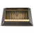 Micro Matic DP-420DSSPVD 9" W x 6.5" D Stainless Steel and Brass with Drain Drip Tray Trough