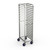 Winholt ALSPR-1320 20 Pans Aluminum Full Height End Loading Steam Pan Rack