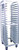Winholt AL-1820-HD-TG 20 Pans Aluminum Full Height End Loading Heavy Duty Mobile Pan Rack