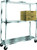 Winholt ALMCH-48-320 48" W x 60" H Aluminum E-Channel Mobile Cooler Shelving