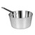 Thunder Group ALSKSS002 2.75 Qt. Aluminum Mirror Finish Flat Bottom Sauce Pan