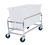 Winholt 30-8-SS-WH 500 Lbs. White Polyethylene Tub and Stainless Steel Bulk Goods Cart