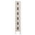 Winholt WL-66-OB 12" W Beige Finish Floor Mounted 6 Lockers